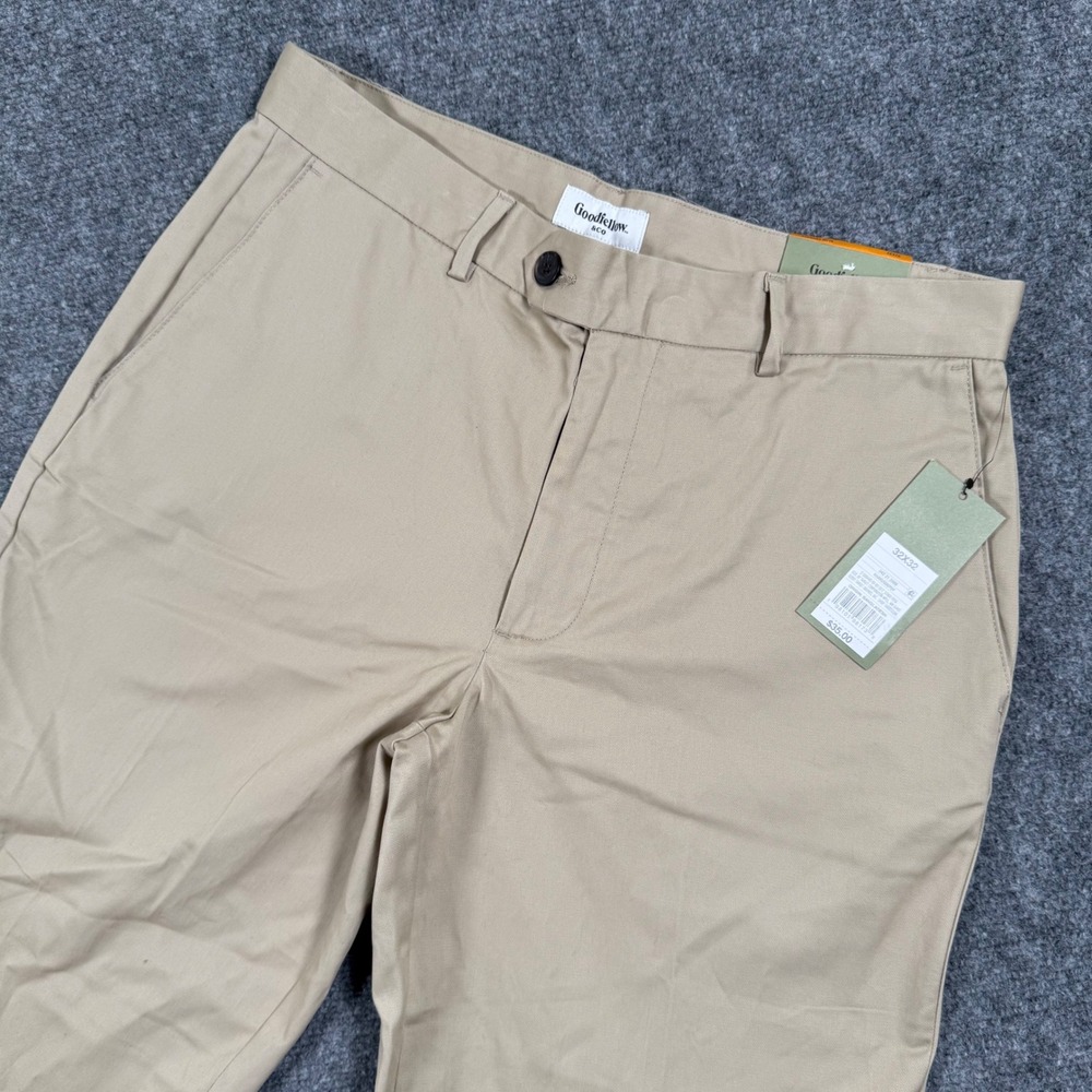 Goodfellow & Co Pants 32x32 Khaki Slim Fit Stretch Cotton Trousers NWT Men's